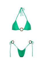DUA CHEEKY BIKINI BOTTOM IN GREEN