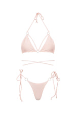 VIKTORIA CHEEKY BIKINI BOTTOM IN BABY PINK
